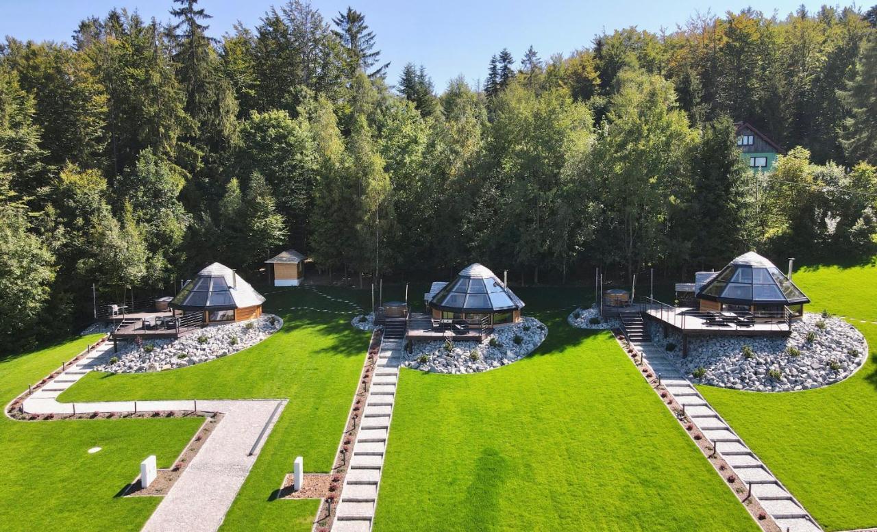 Osada Poli Koniakow - Panoramiczny Domek Nr 2 Z Prywatna Balia I Hydromasazem Kültér fotó